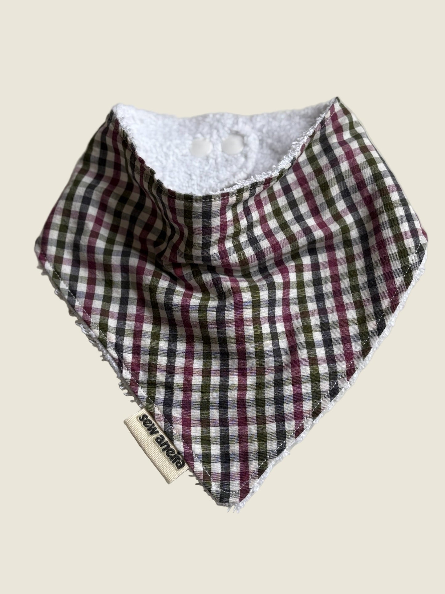 Legacy Check Baby Bibs