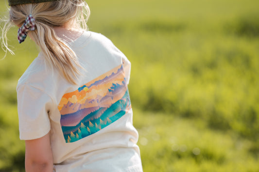 Mountain Wellies organic cotton t shirt