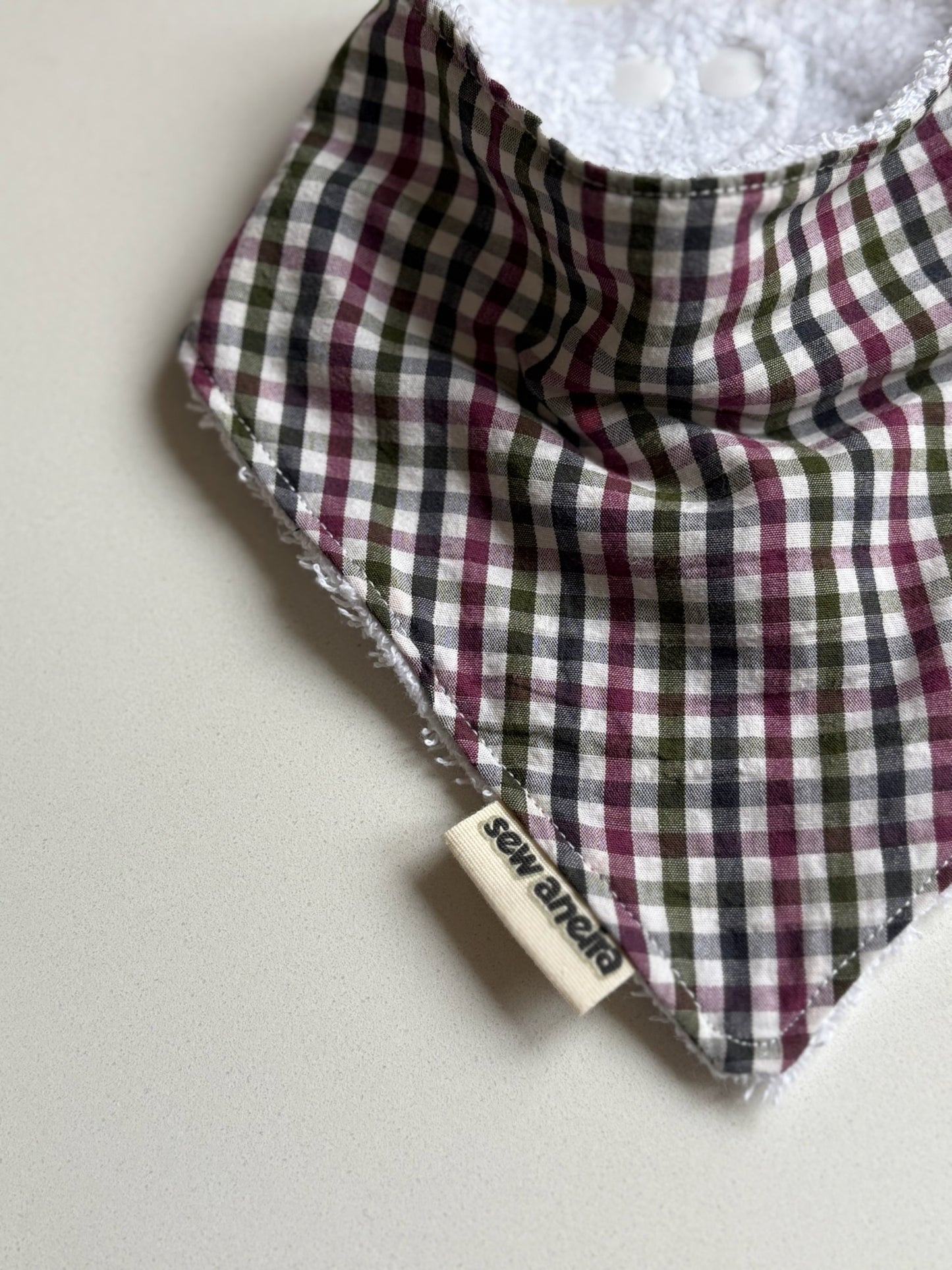 Legacy Check Baby Bibs