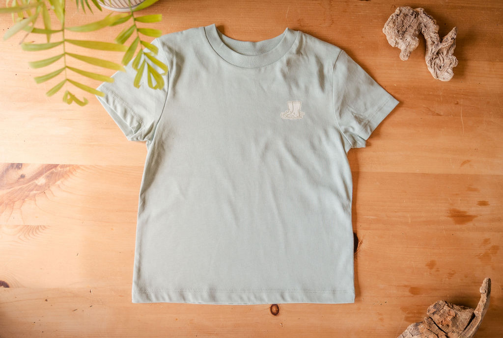 Wellies organic cotton tee