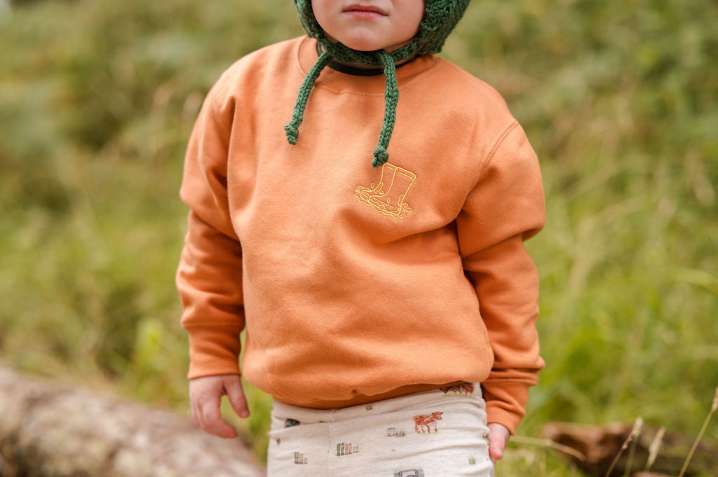 Sew Aneira Wellies Sweatshirt