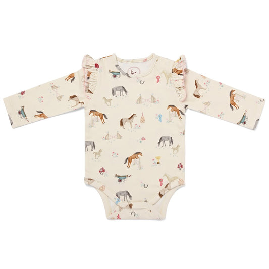 Eleanor Charles Pony Frill Bodysuit