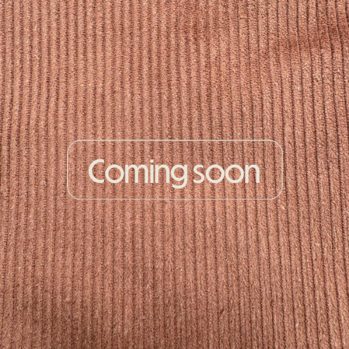 Chestnut Cord Pinny Dress-Pre Order