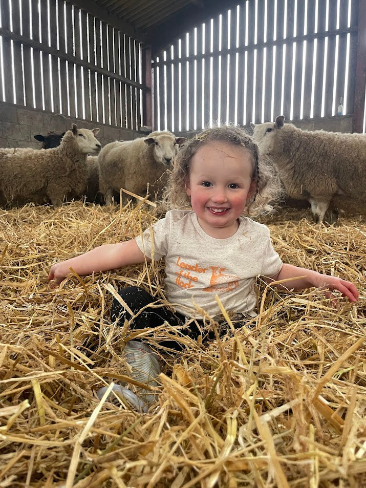 Lamb organic cotton kids t shirt