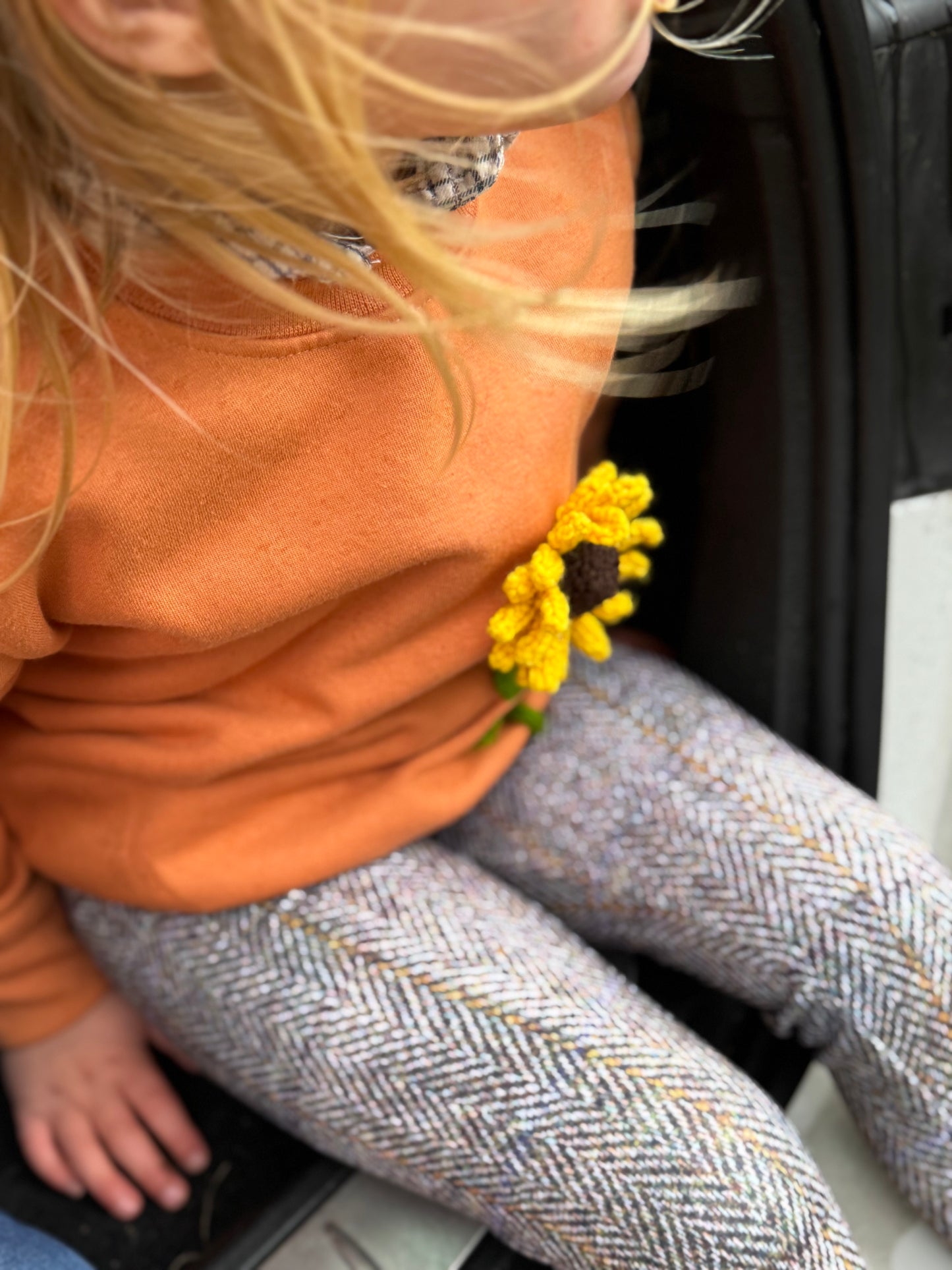Children's Tweed Thermal Leggings