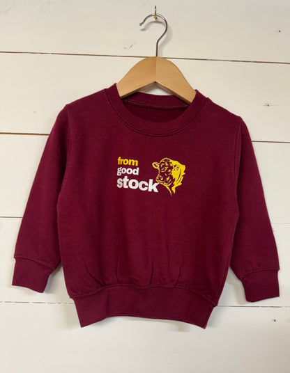 Children’s From Good Stock Bull Sweatshirt