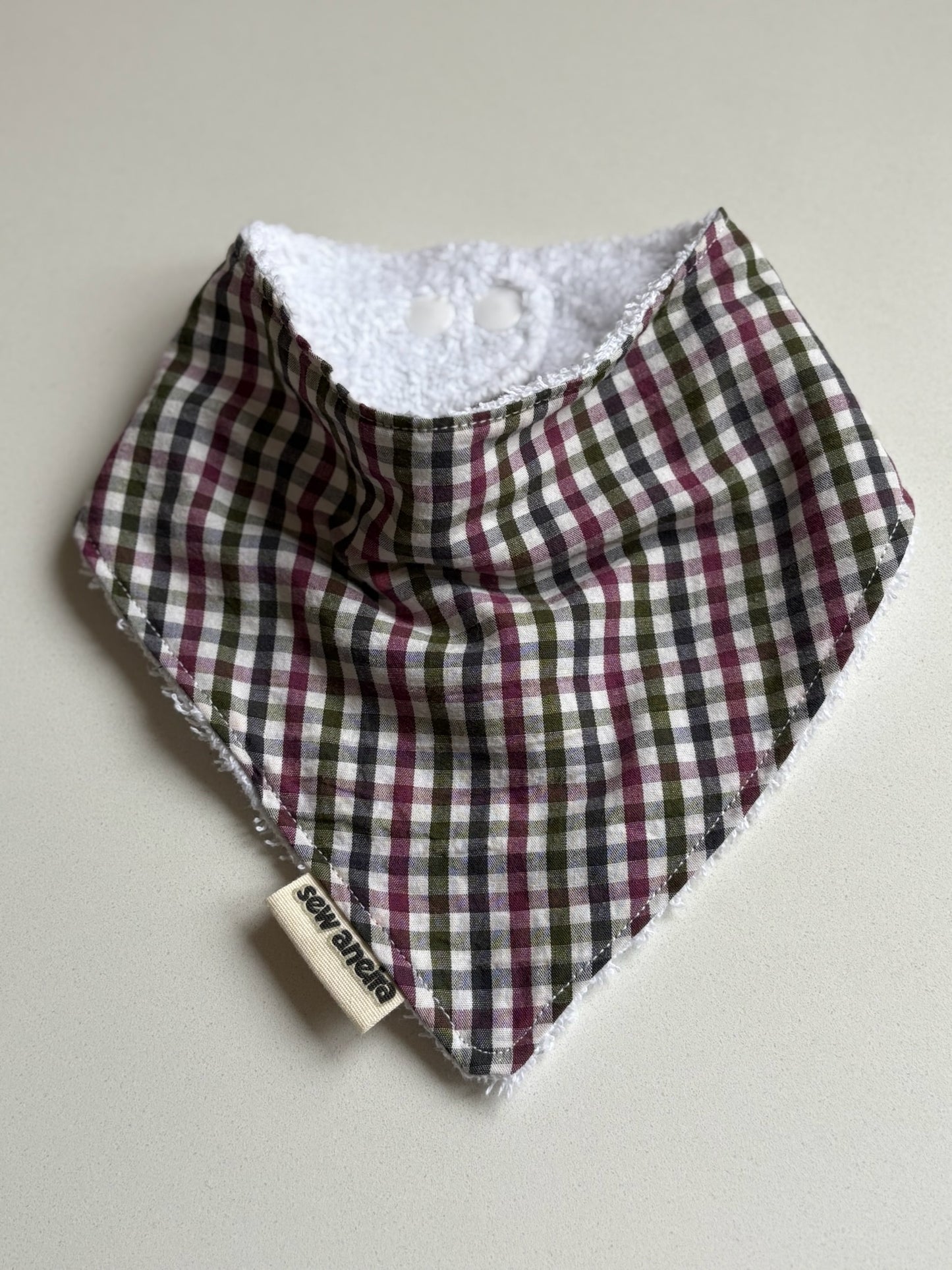 Legacy Check Baby Bibs