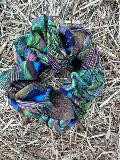 Foxy Pheasant Scrunchies