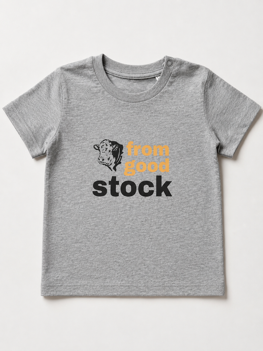 From Good Stock Cow Tee Teal