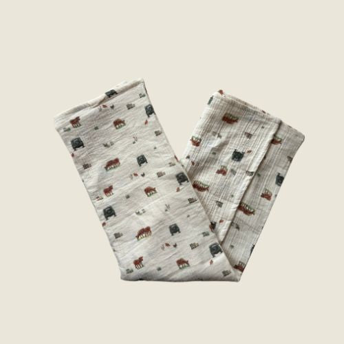 Sew Aneira 4 x 4 Organic Cotton Baby muslin