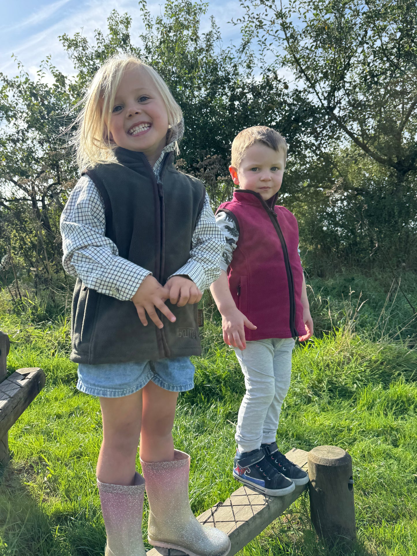 Kids's Country Fleece Gilet