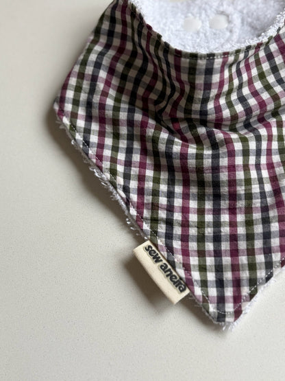 Legacy Check Baby Bibs
