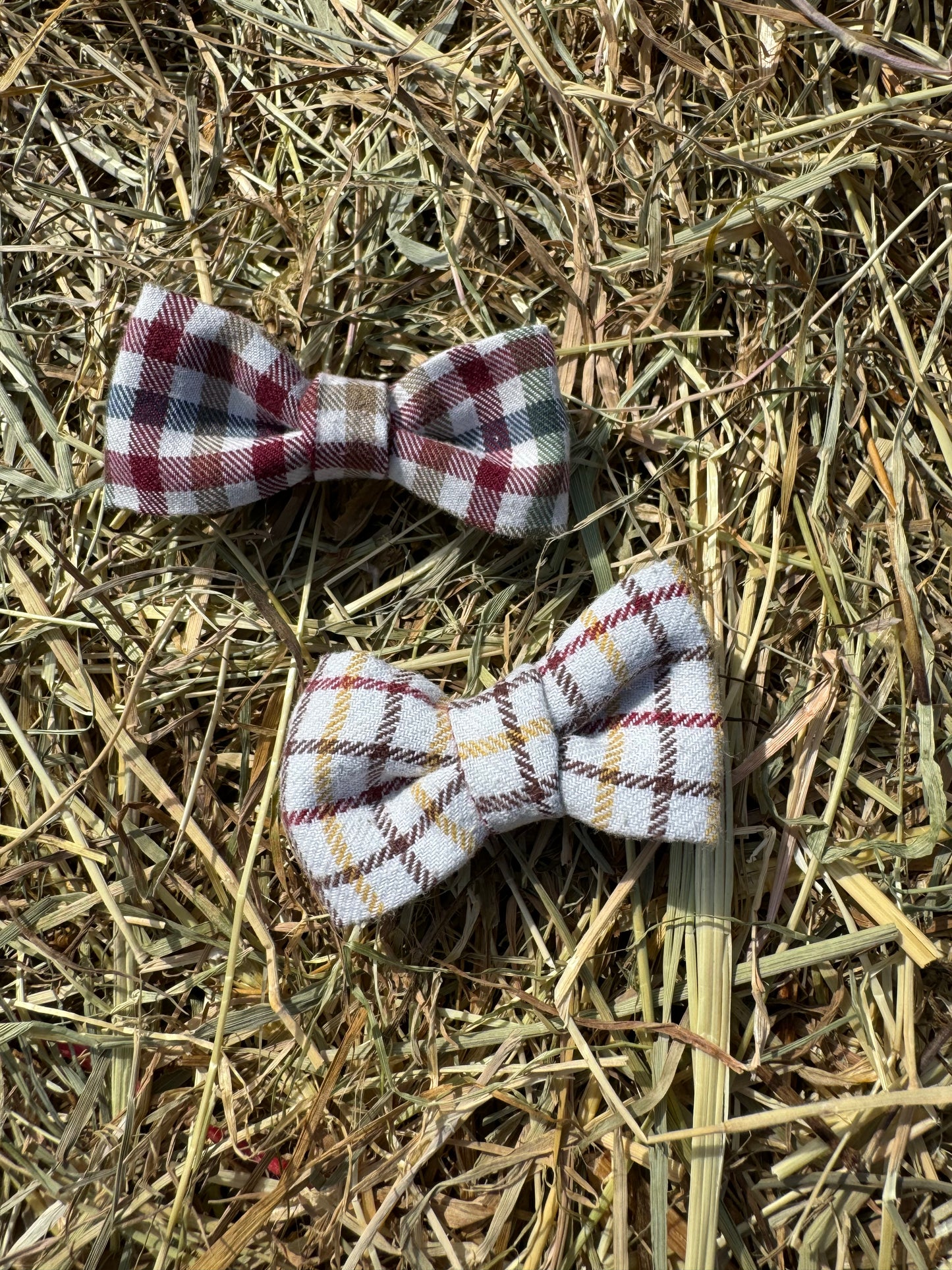 Sew Aneira Checked hair slide