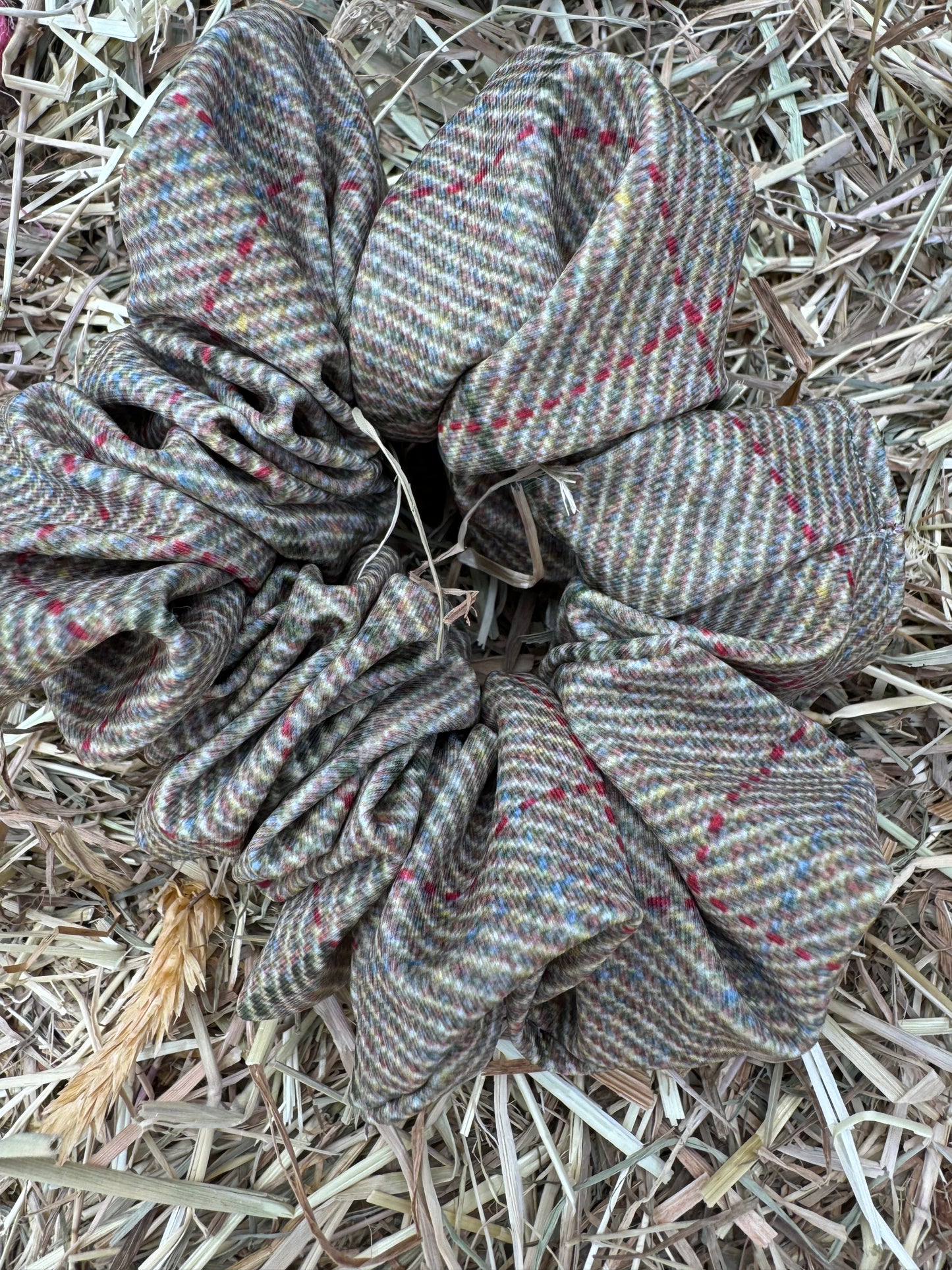 Foxy Pheasant Scrunchies