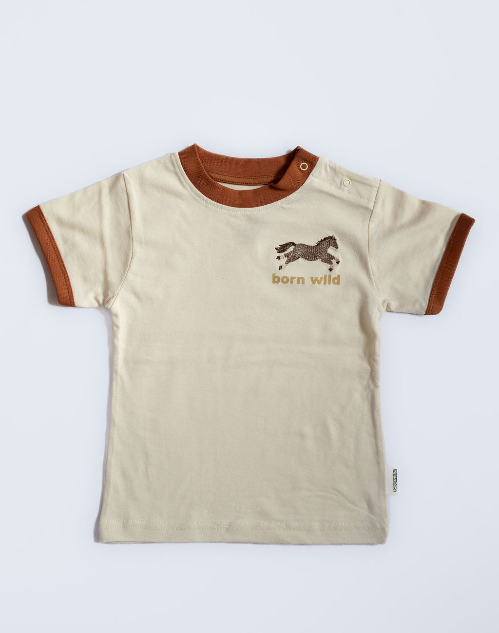 Horse Born Wild Tee Retro