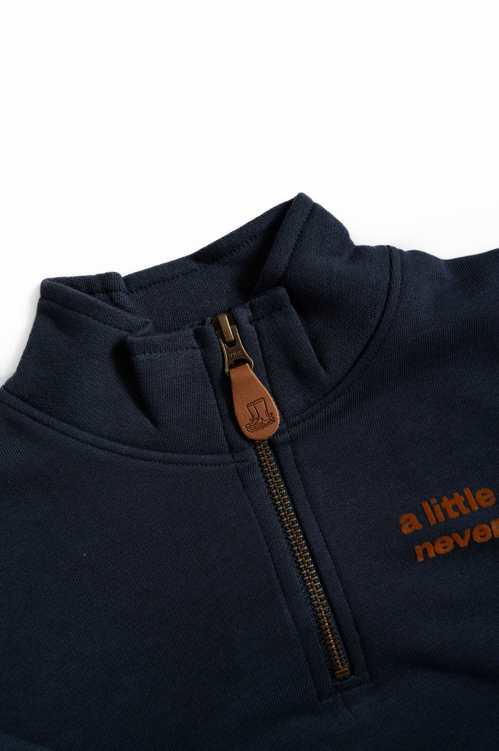 A Little Dirt Never Hurt Organic Cotton Quarter Zip