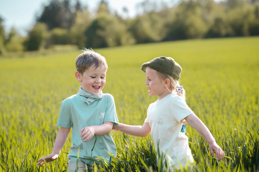 Wellies organic cotton tee