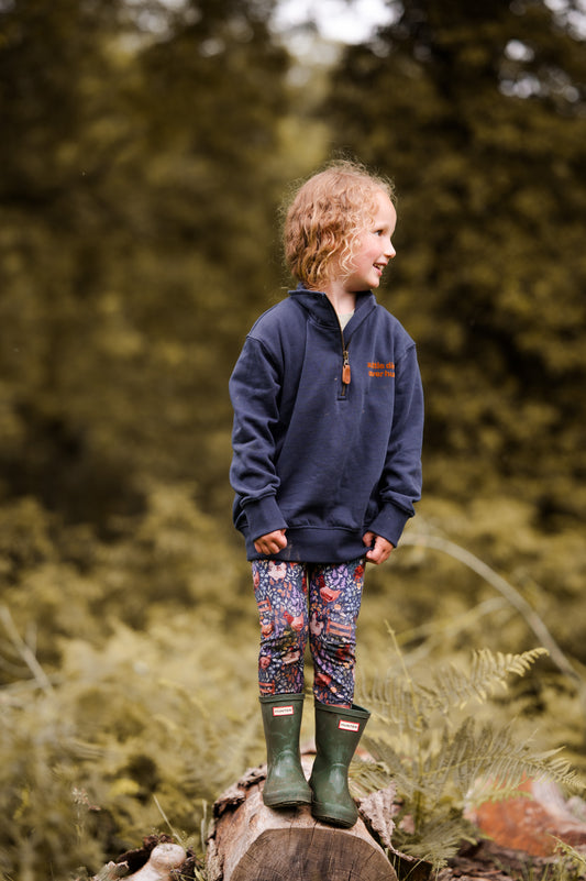 A Little Dirt Never Hurt Organic Cotton Quarter Zip