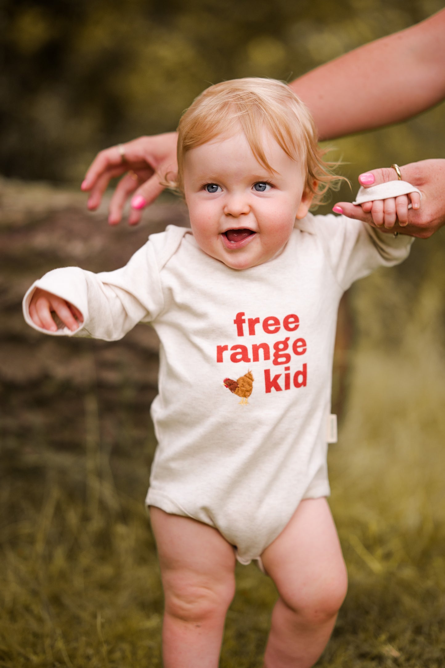 Free Range Kid Organic Cotton Baby Bodysuit