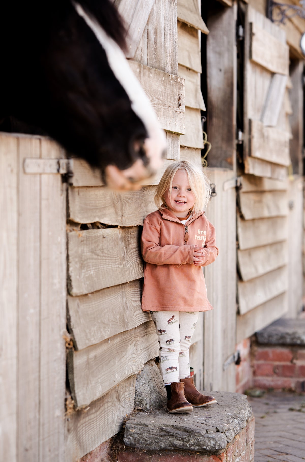 Free Range Kid Jumper & Legging Set