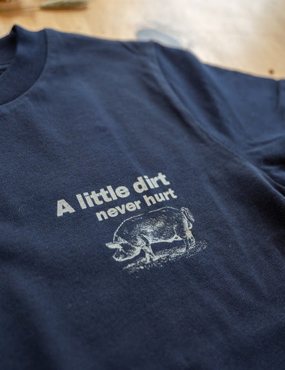 A little dirt pig organic cotton t shirt