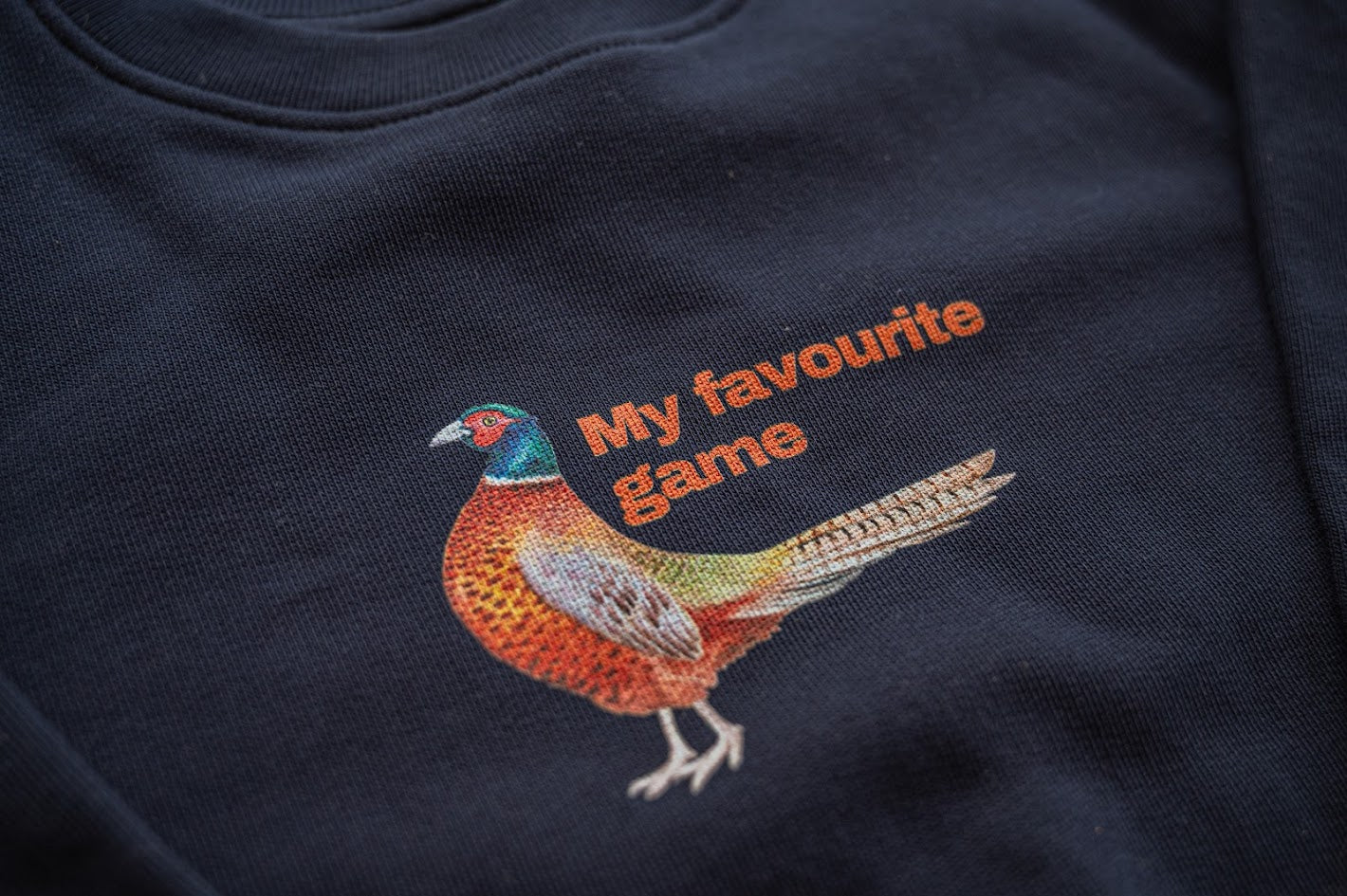 Kids Pheasant Sweatshirt by Sew Aneira