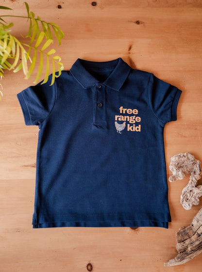 Free Range Kid Organic Cotton Polo