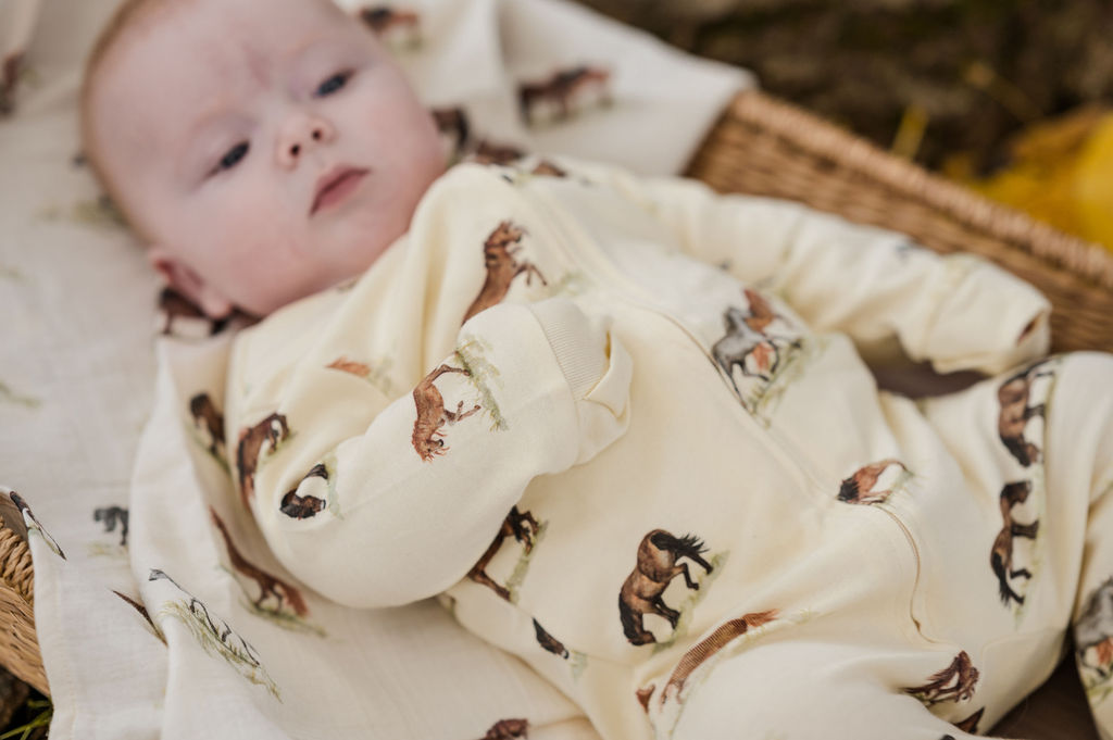 Sew Aneira Pony Organic Cotton Baby muslin