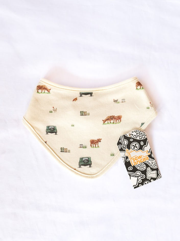 Farm Newborn Baby Sleepsuit Giftset