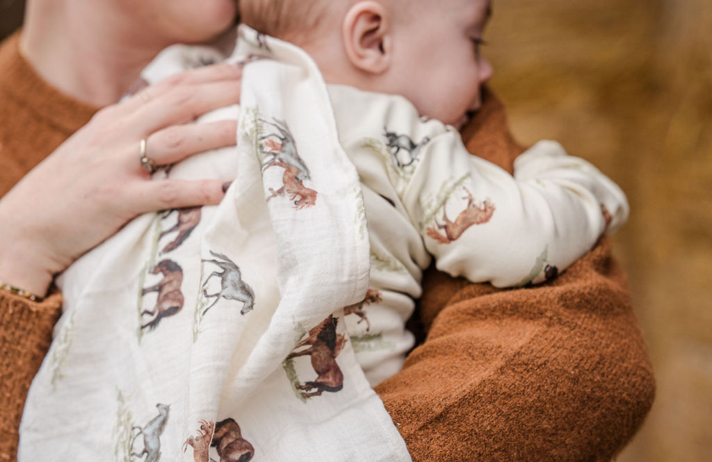 Sew Aneira Pony Organic Cotton Baby muslin