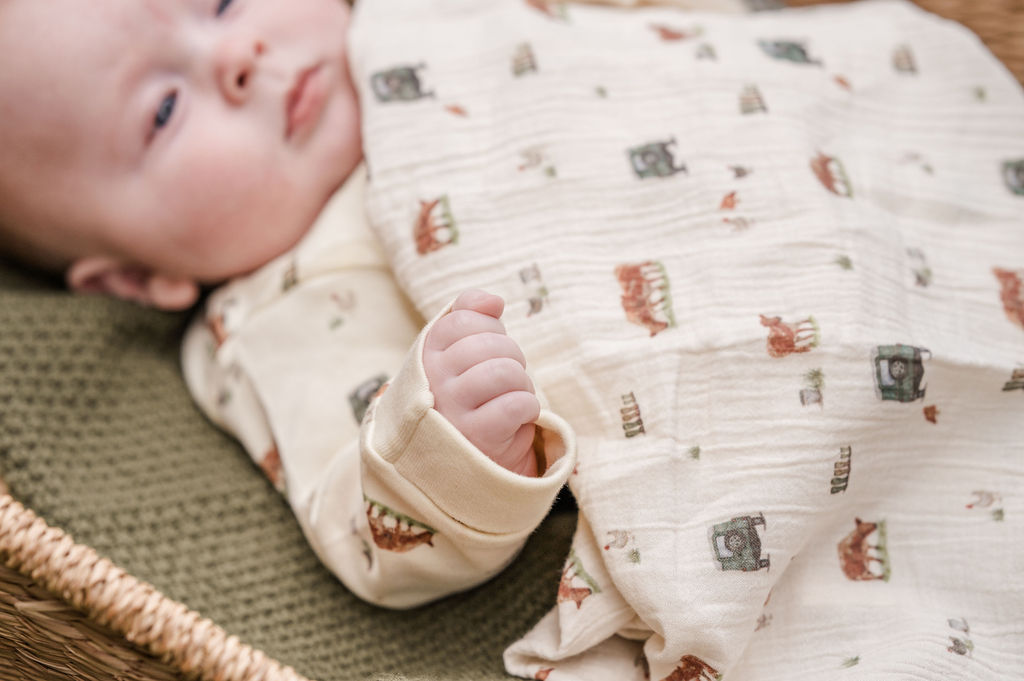 Sew Aneira 4 x 4 Organic Cotton Baby muslin