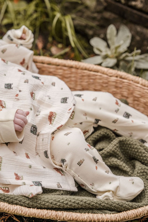 Sew Aneira 4 x 4 Organic Cotton Baby muslin