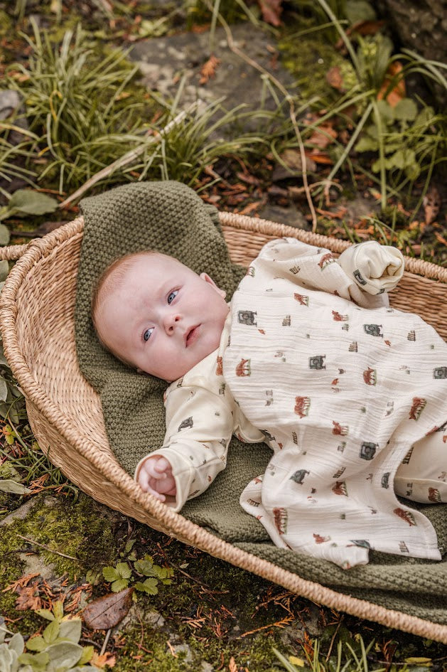 Sew Aneira 4 x 4 Organic Cotton Baby muslin