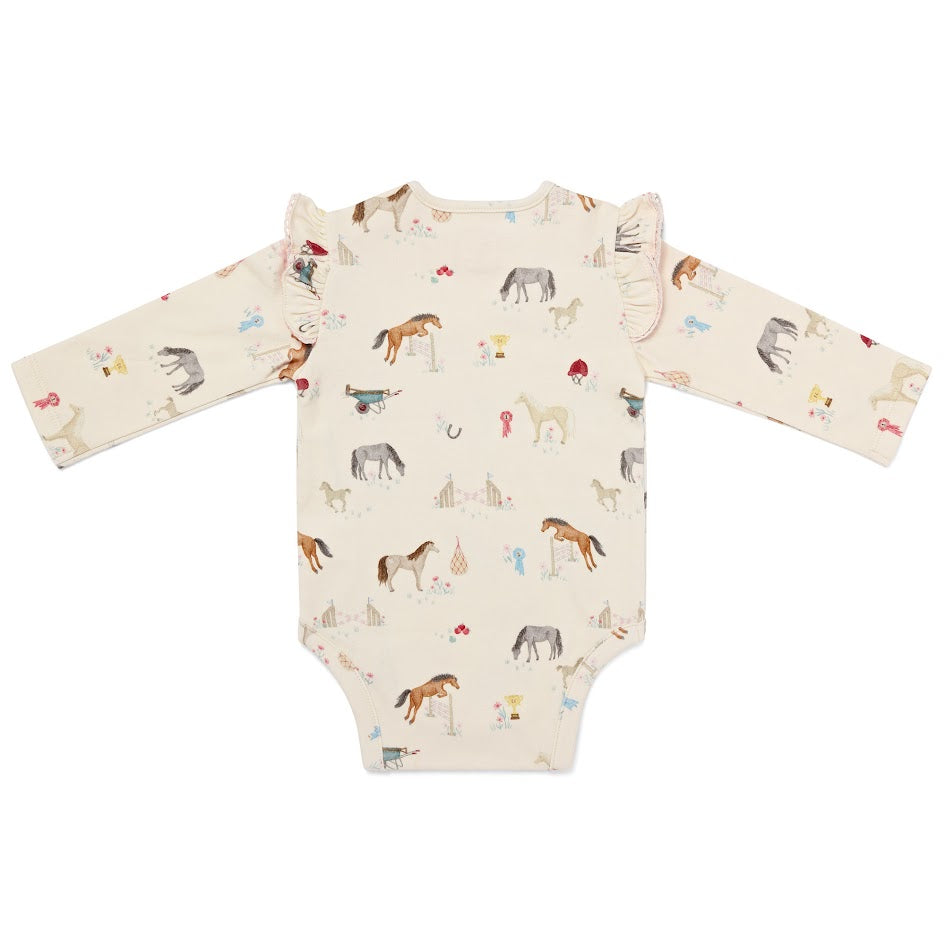 Eleanor Charles Pony Frill Bodysuit