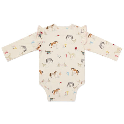 Eleanor Charles Pony Frill Bodysuit