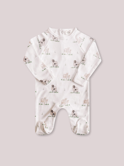 Little Stamford Co Sheep Sleepsuit