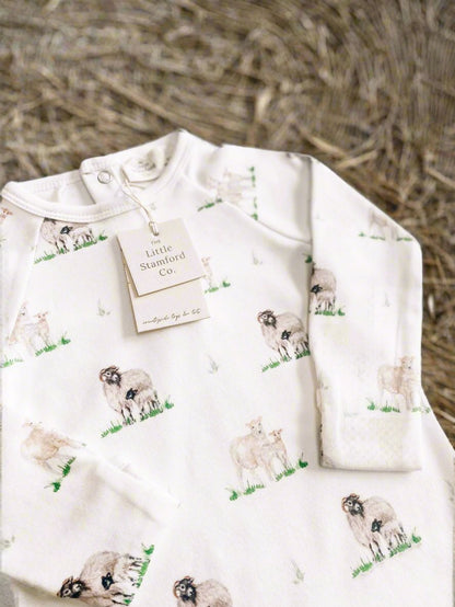 Little Stamford Co Sheep Sleepsuit