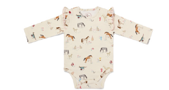 Eleanor Charles Pony Frill Bodysuit