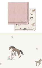 Eleanor Charles Newborn Pony Muslin Set