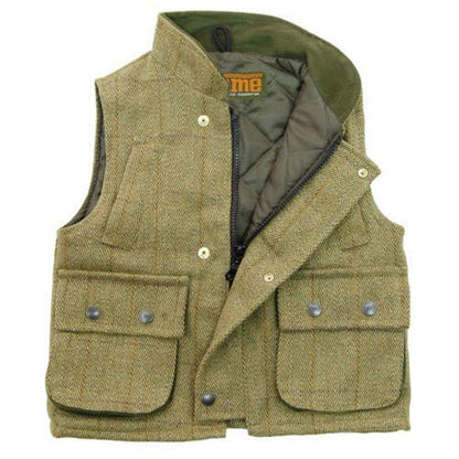 Children’s Tweed Shooting gilet